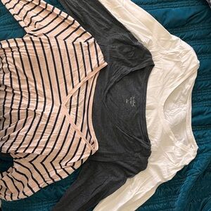 Isabel Maternity long sleeve shirt bundle